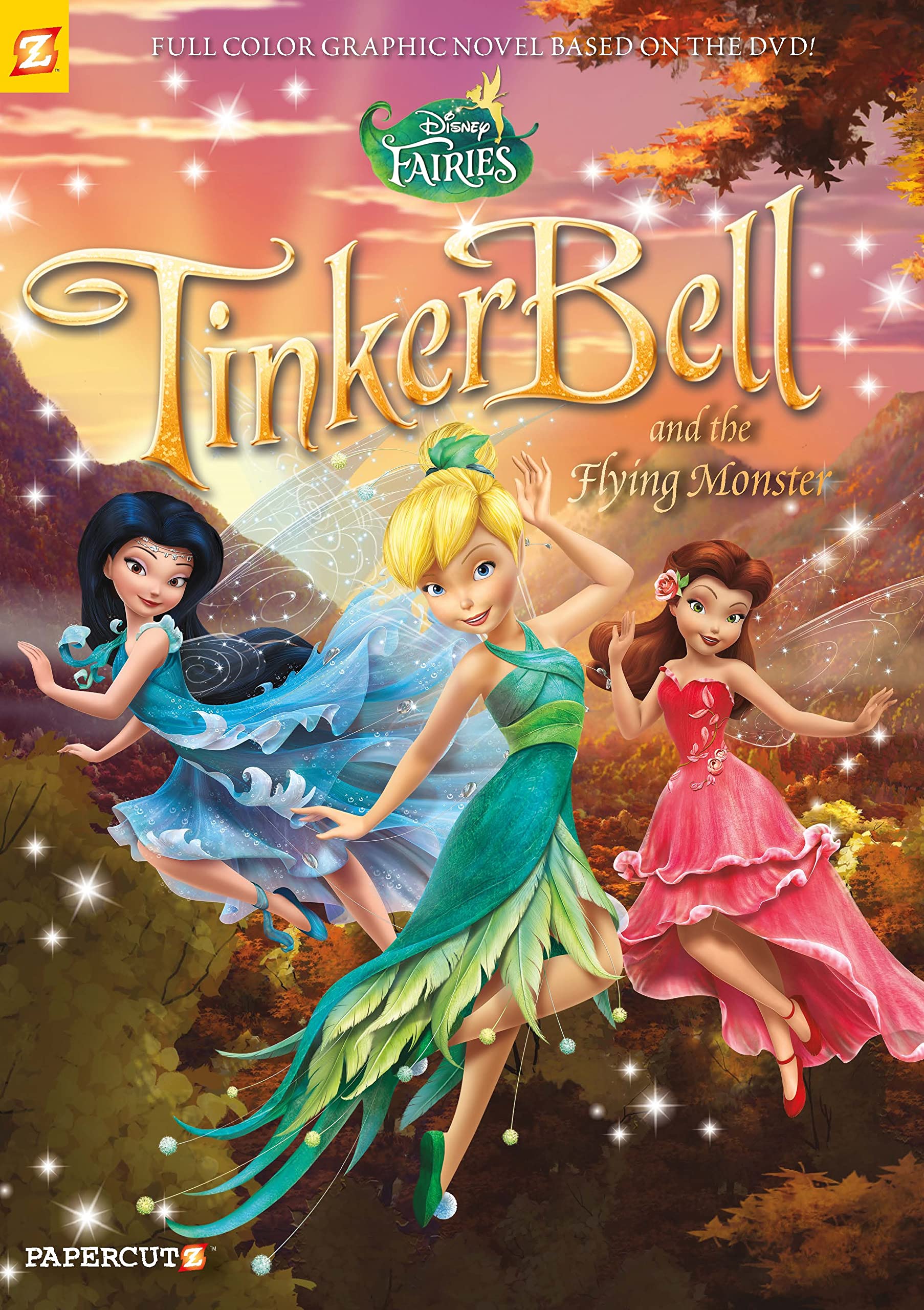 Disney Fairies Graphic Novel#19: Tinker Bell and the Flying Monster,Used
