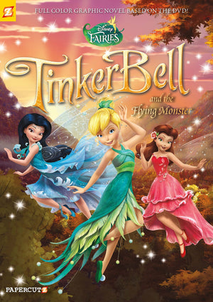 Disney Fairies Graphic Novel#19: Tinker Bell and the Flying Monster,Used