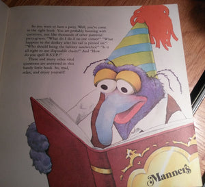 Muppet Manners: Or, The Night Gonzo Gave A Party : Starring Jim Hensons Muppets,Used