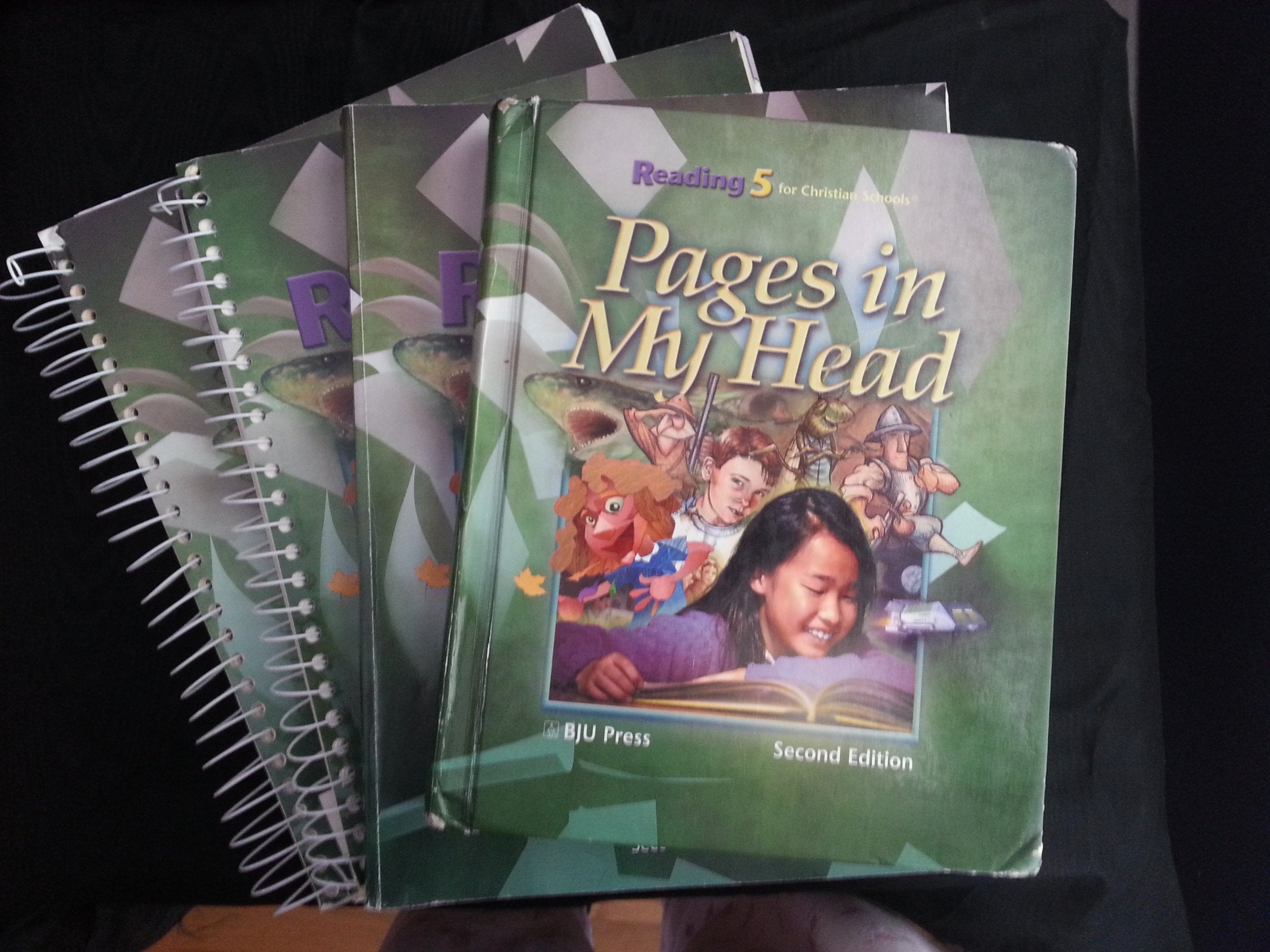 Pages in My Head: Reading 5 for Christian Schools,Used