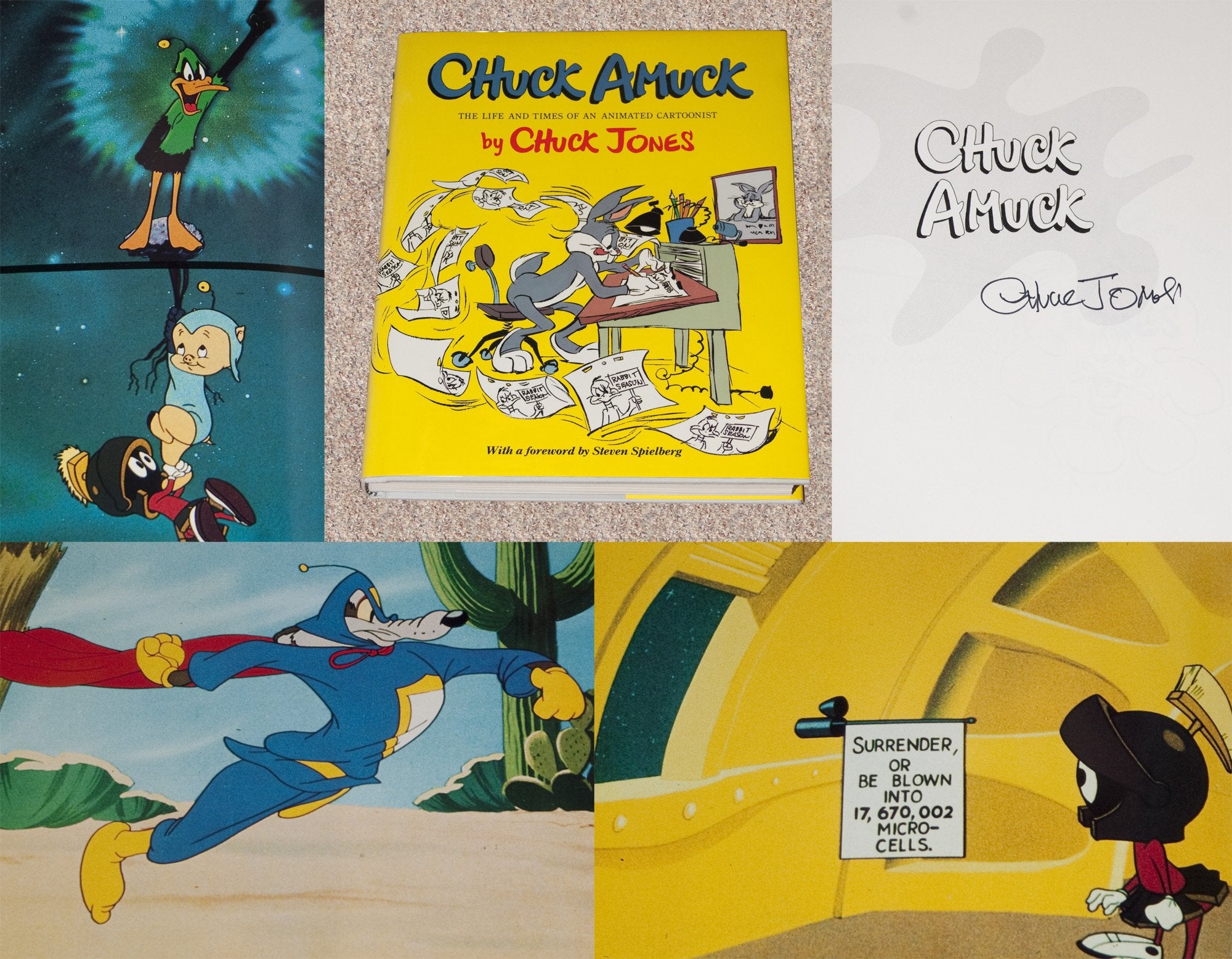 Chuck Amuck: The Life and Times of an Animated Cartoonist,New