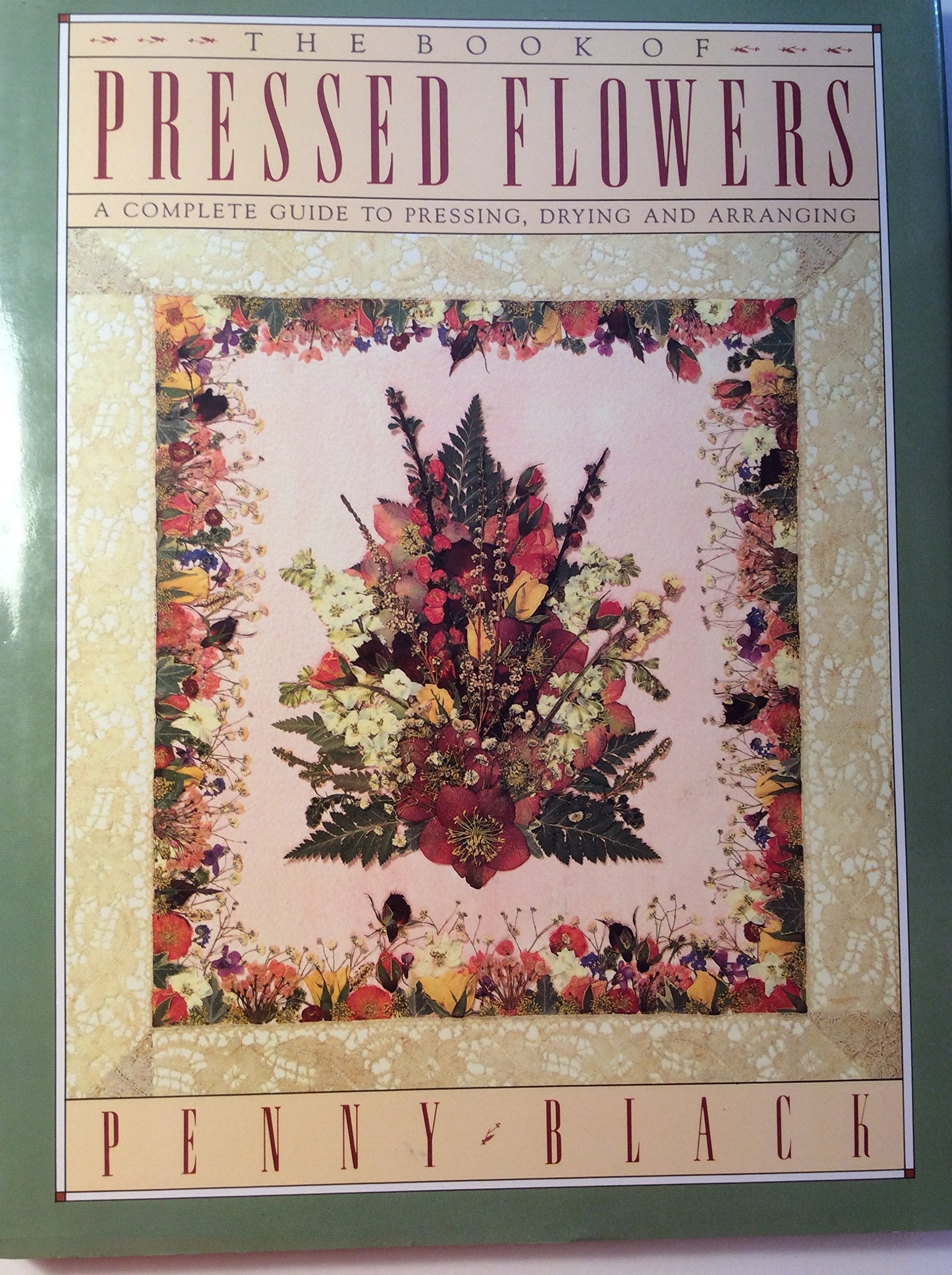 Book Of Pressed Flowers,Used