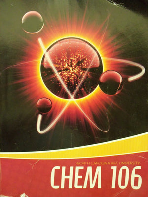 Chemistry [11 E] (Selected Materials for North Carolina A&T University  CHEM 106),Used