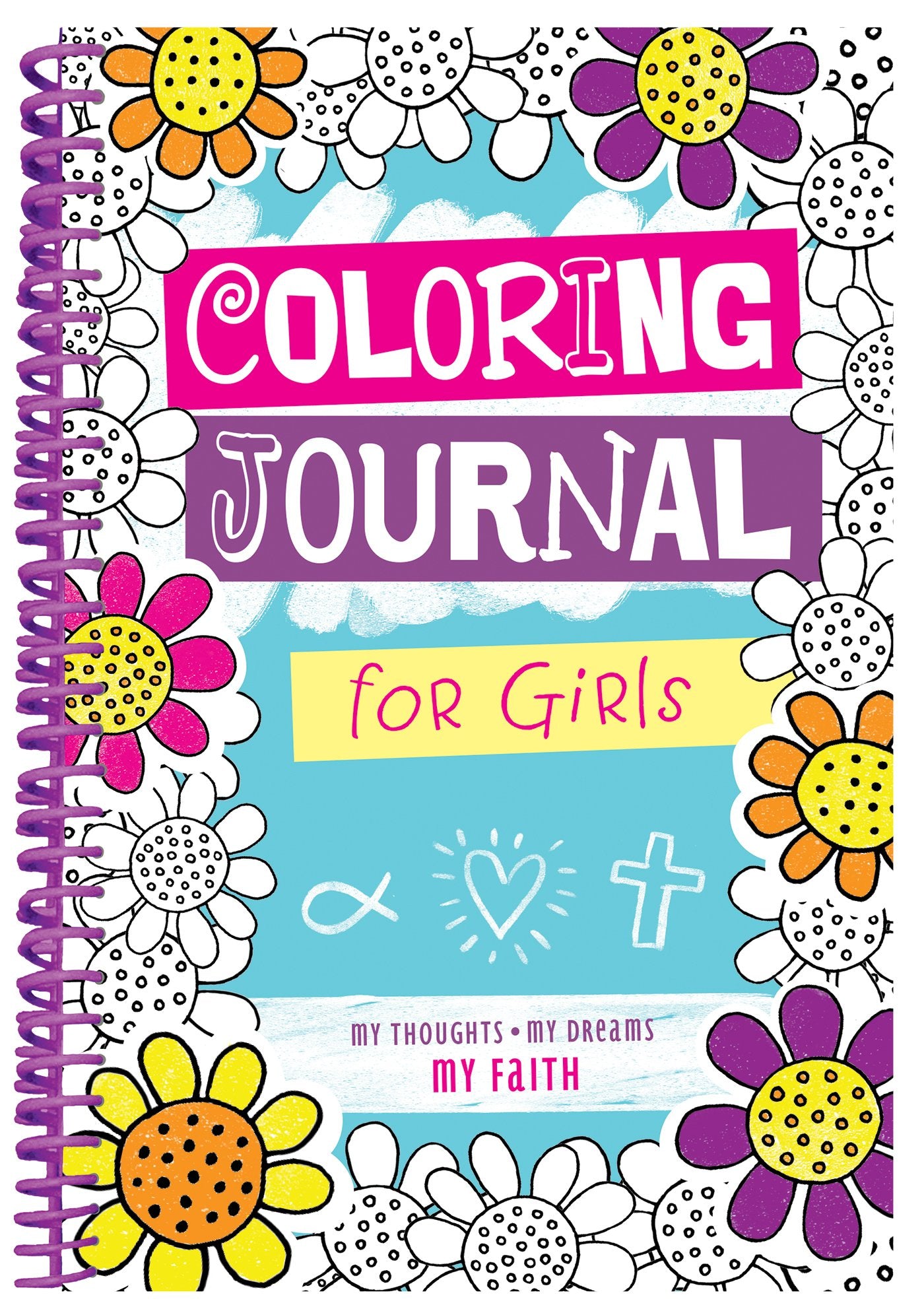 Coloring Journal for Girls,Used
