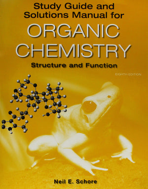 Study Guide/Solutions Manual for Organic Chemistry,Used