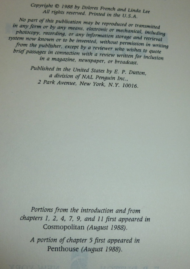 Working: My Life as a Prostitute,Used