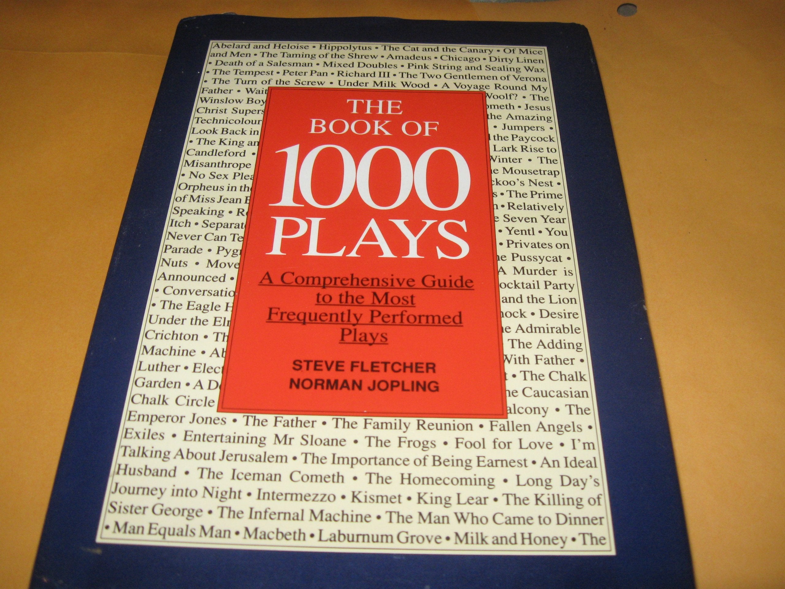 The Book of 1000 Plays,Used