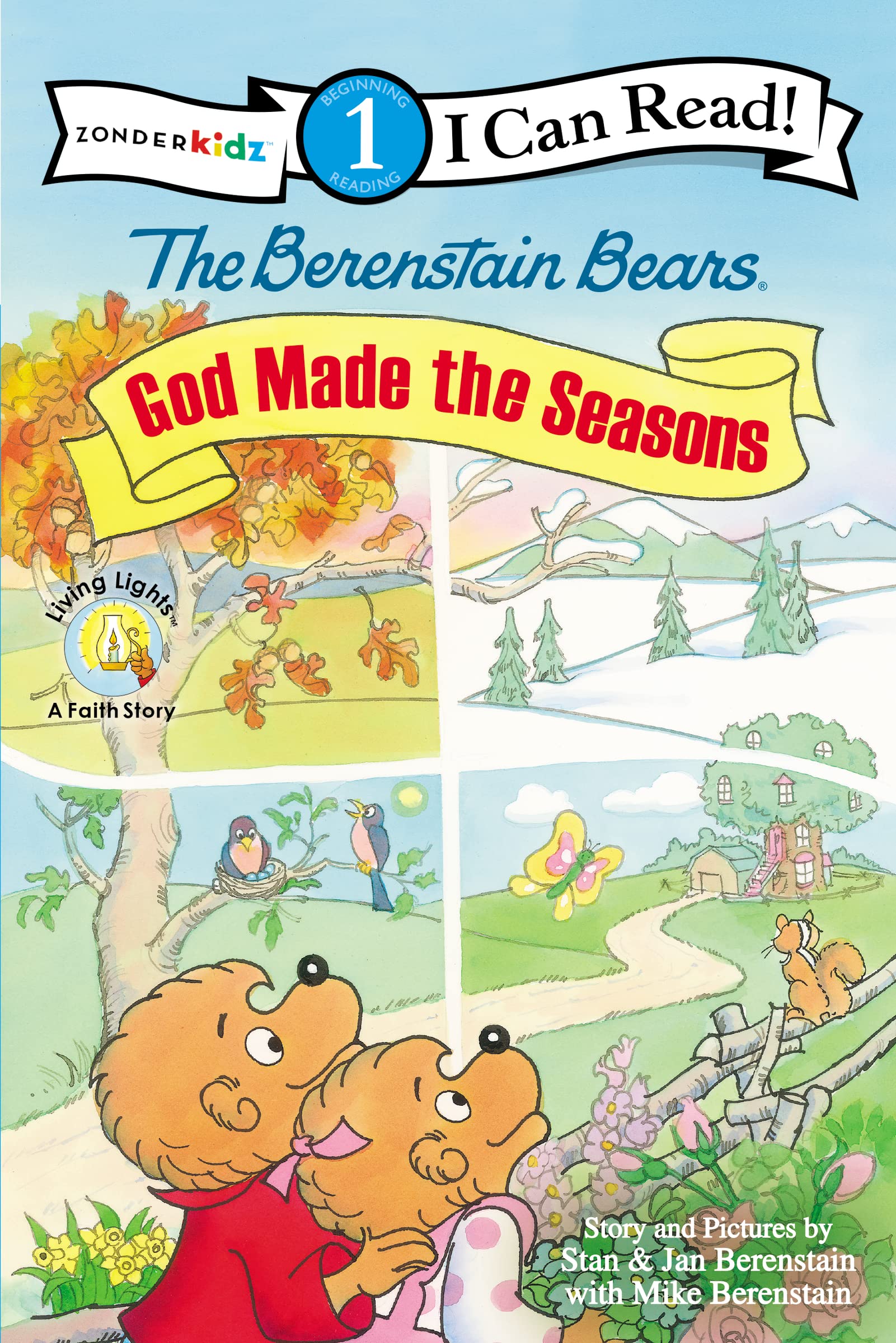 The Berenstain Bears, God Made the Seasons: Level 1 (I Can Read! / Berenstain Bears / Living Lights: A Faith Story),Used