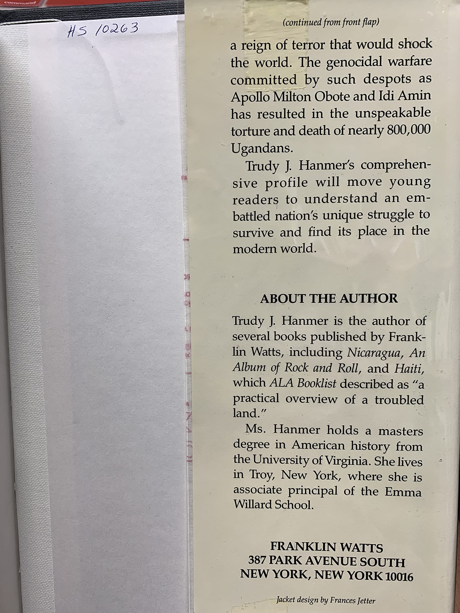 Uganda (Venture Books),Used
