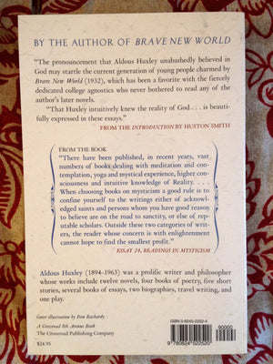Huxley And God: Essays