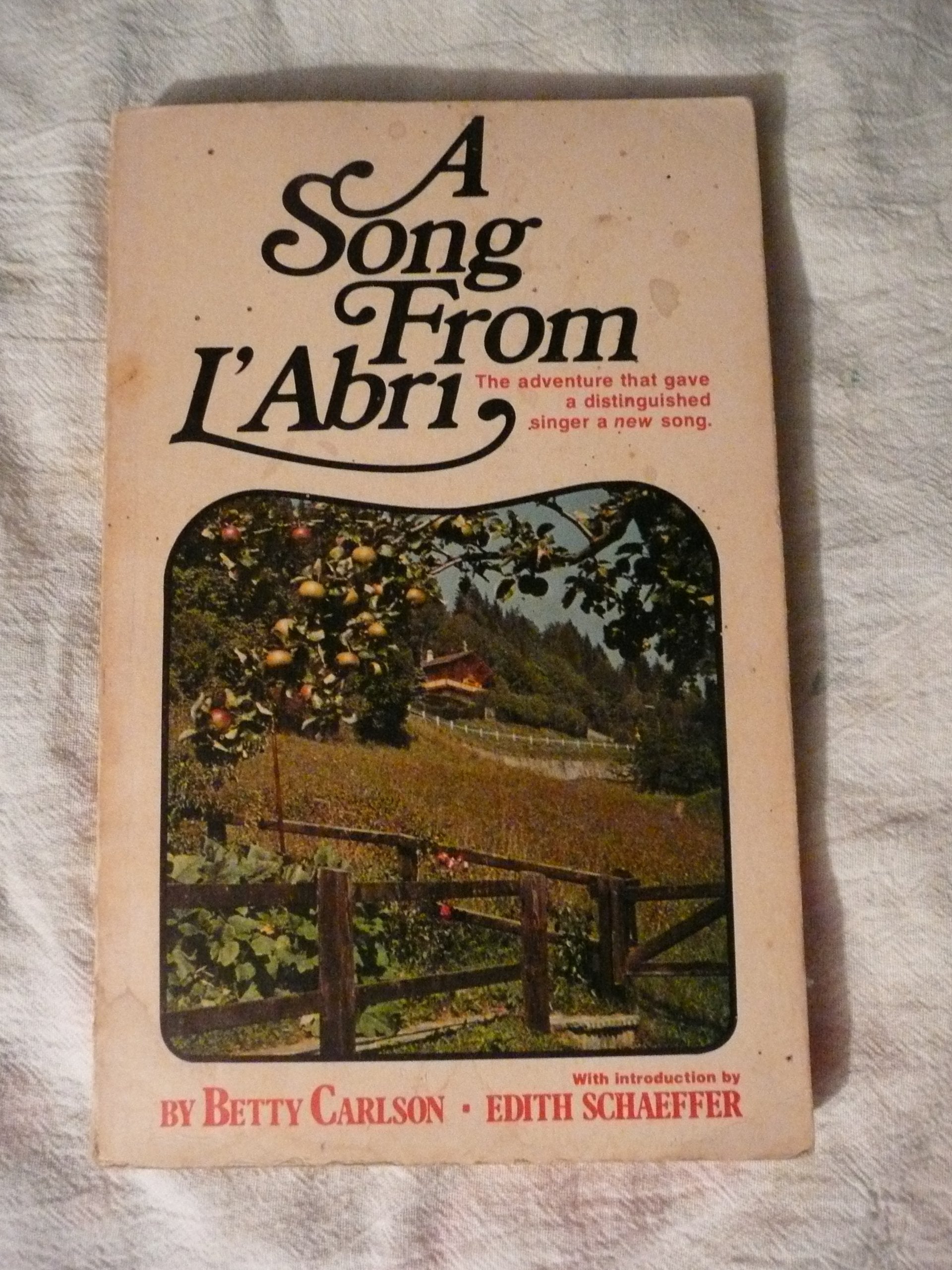 A song from L'Abri,Used
