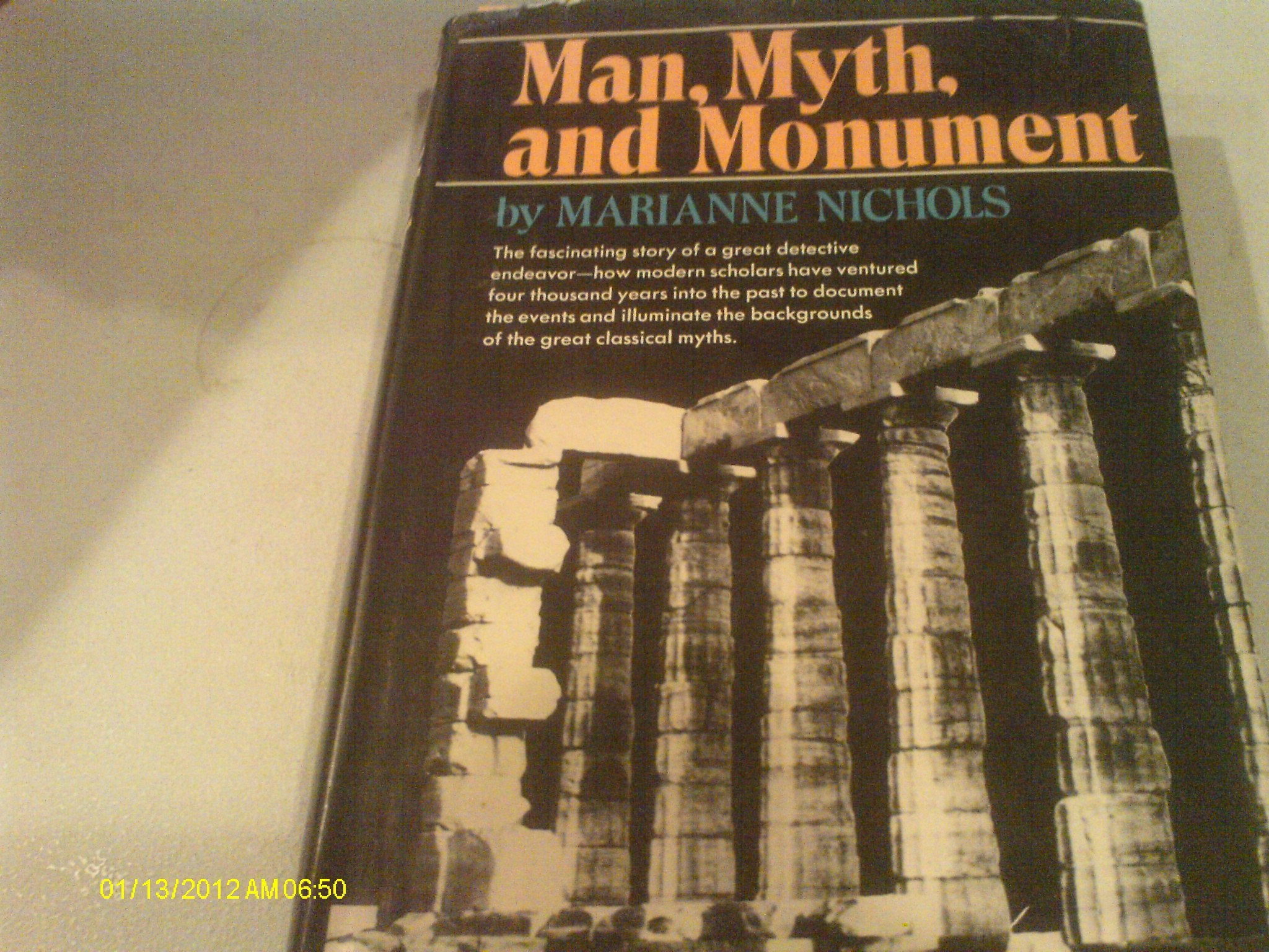 Man, myth, and monument,Used