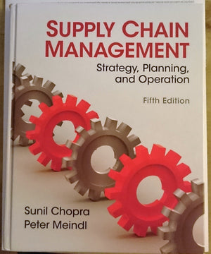 Supply Chain Management (5Th Edition),Used