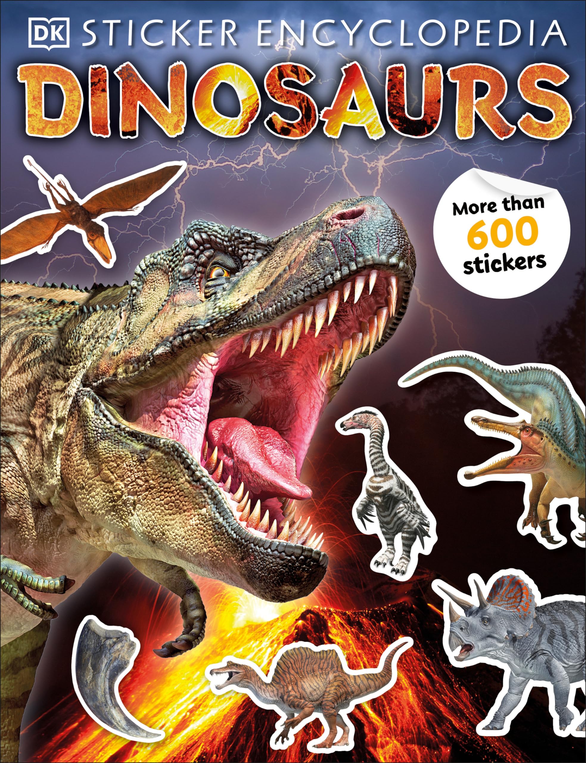 Sticker Encyclopedia Dinosaurs (Sticker Encyclopedias),Used