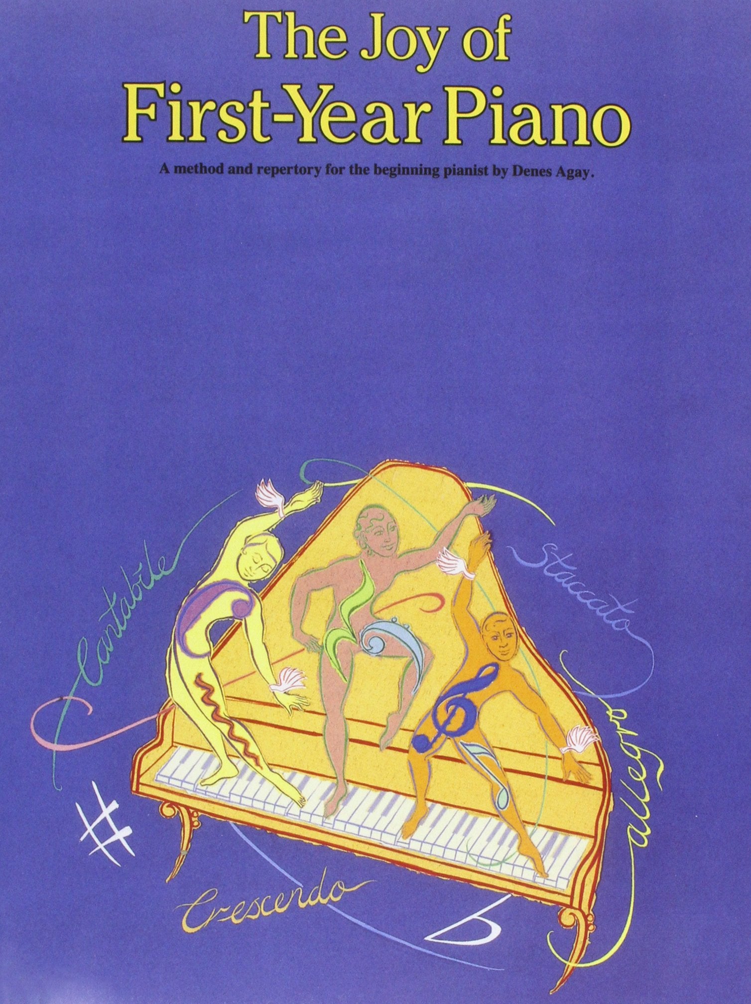The Joy Of First Year Piano (Joy Of...Series)  Classical Piano Lesson Book For Easy Learning  Beginner Piano Book For Adults A
