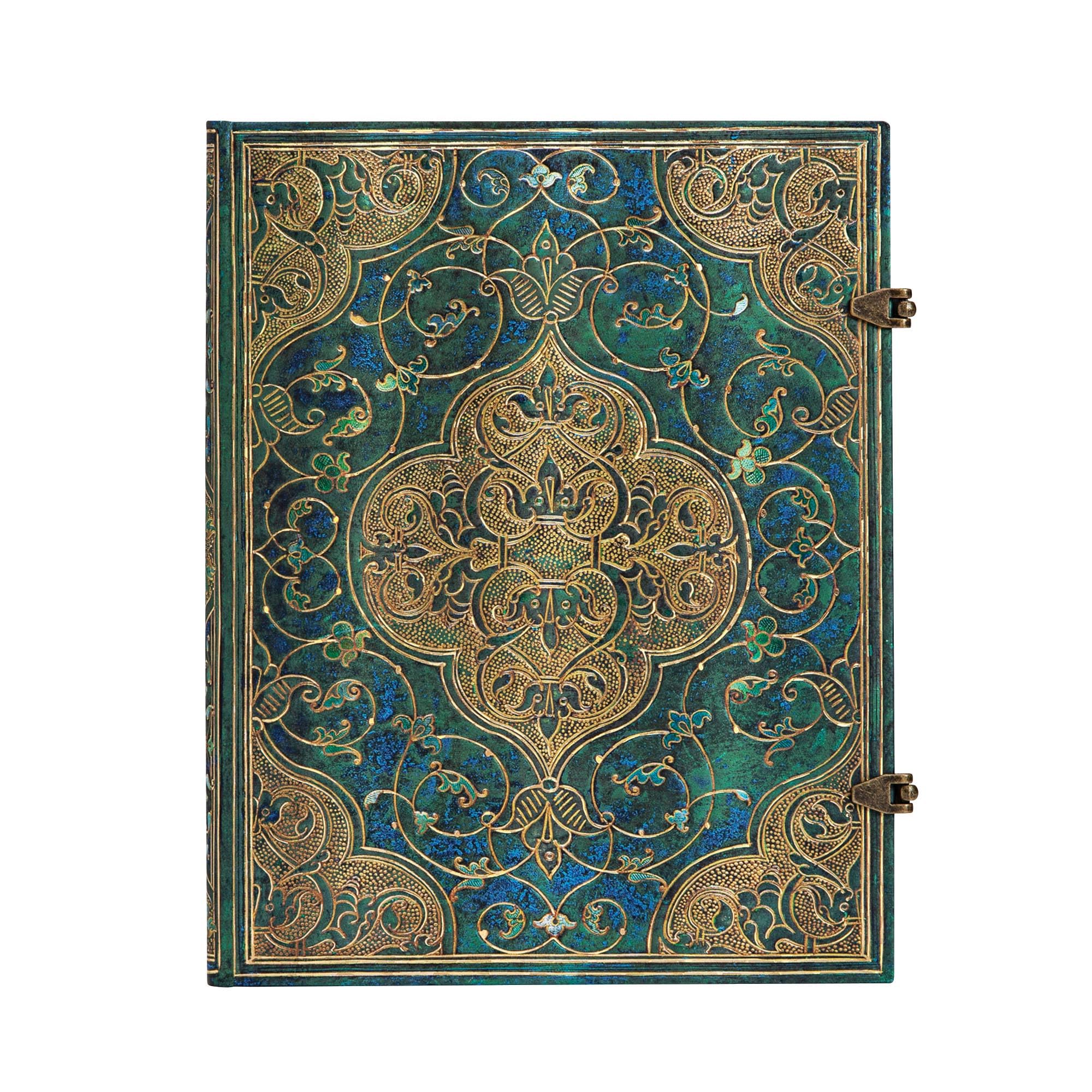 Turquoise Chronicles Ultra Lined Hardcover Journal, 144Pg, 120Gsm, Chroniques By Paperblanks (Turquoise Chronicles)