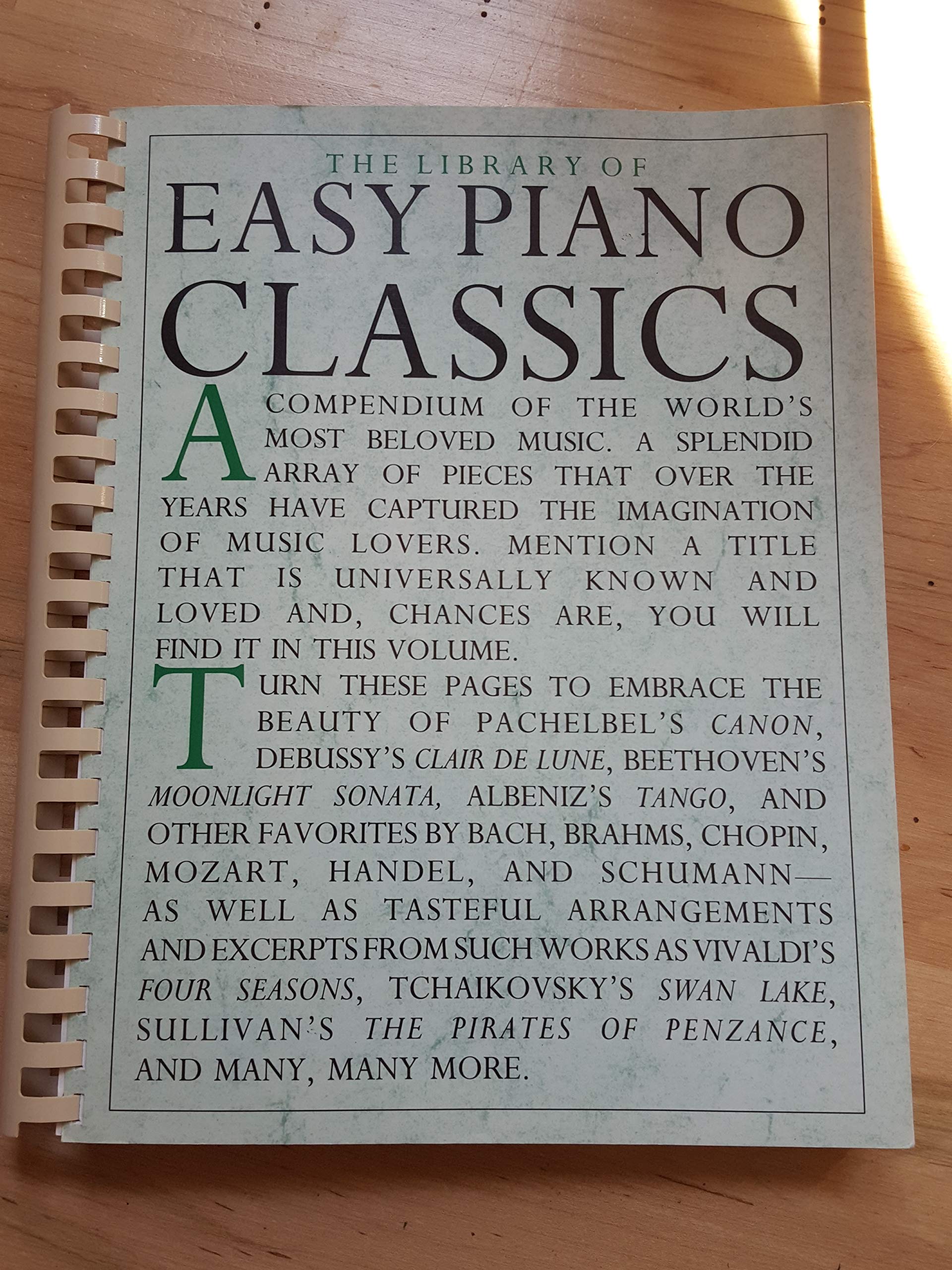By Author The Library of Easy Piano Classics (1st Edition),Used