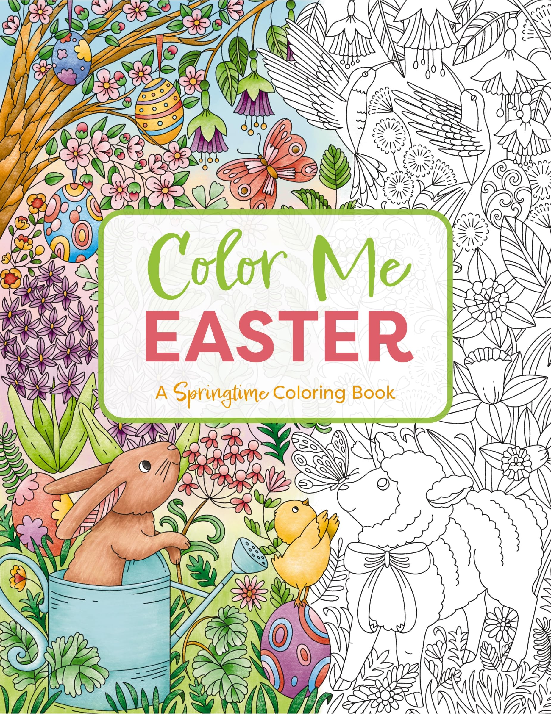 Color Me Easter: An Adorable Springtime Coloring Book,New