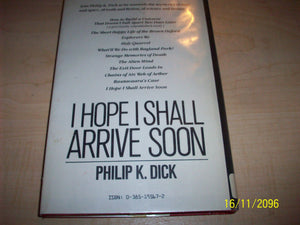 I Hope I Shall Arrive Soon,Used