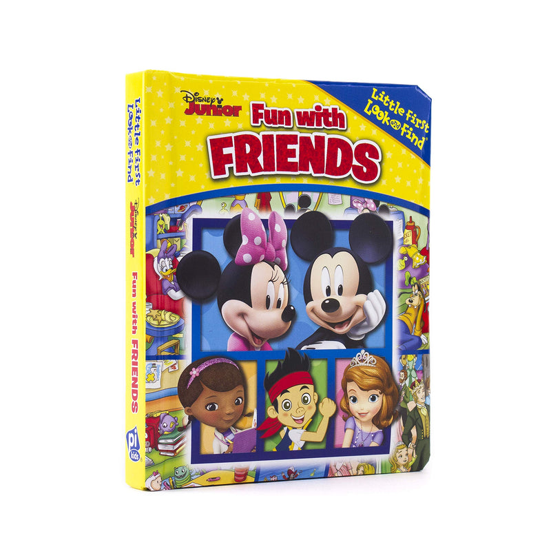 Disney Junior Mickey, Minnie, Sofie and More!  Fun with Friends Little First Look and Find  PI Kids,Used