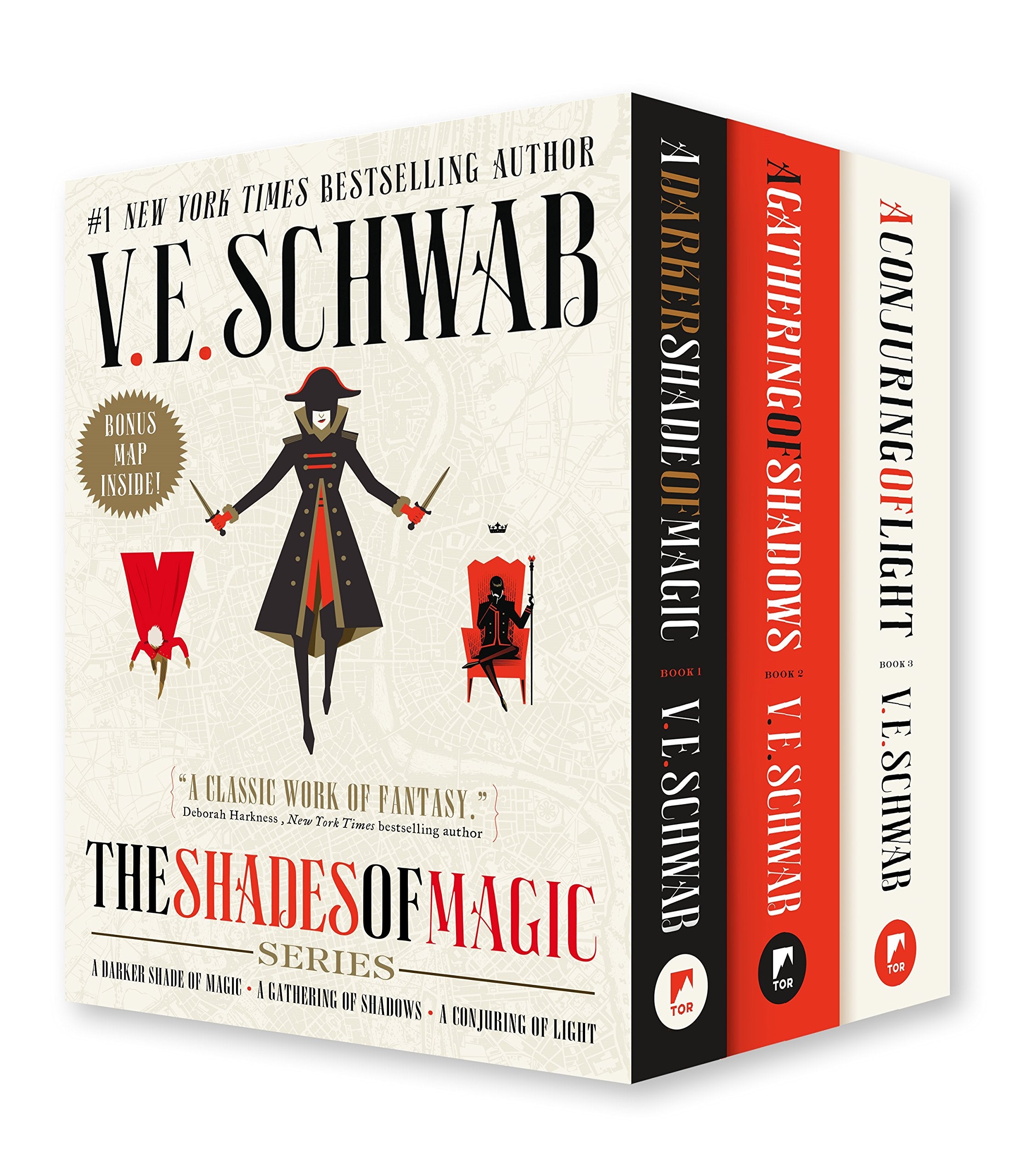 Shades Of Magic Boxed Set: A Darker Shade Of Magic, A Gathering Of Shadows, A Conjuring Of Light