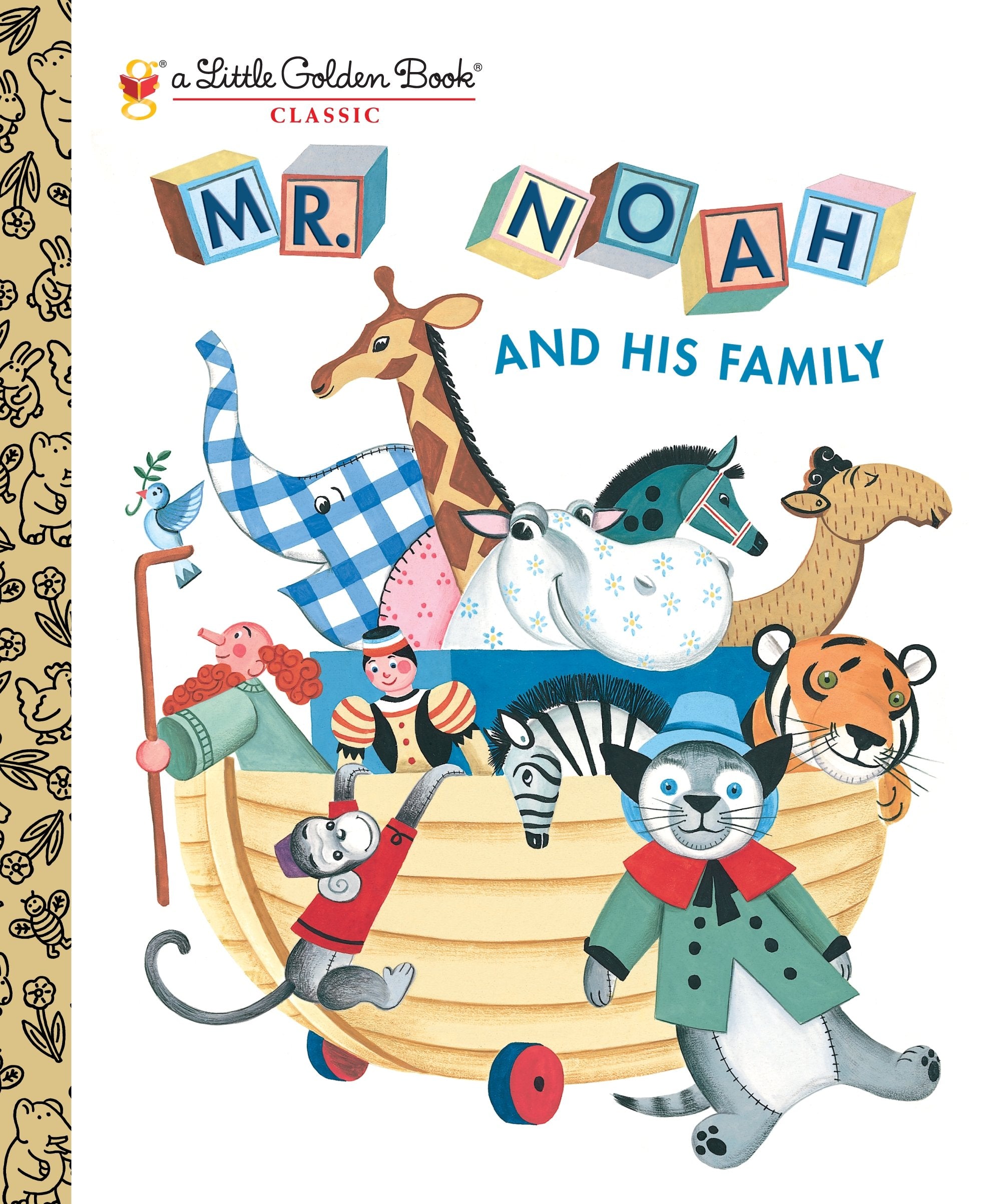Mr. Noah and His Family (Little Golden Book),Used