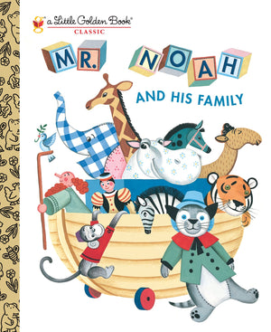 Mr. Noah and His Family (Little Golden Book),Used