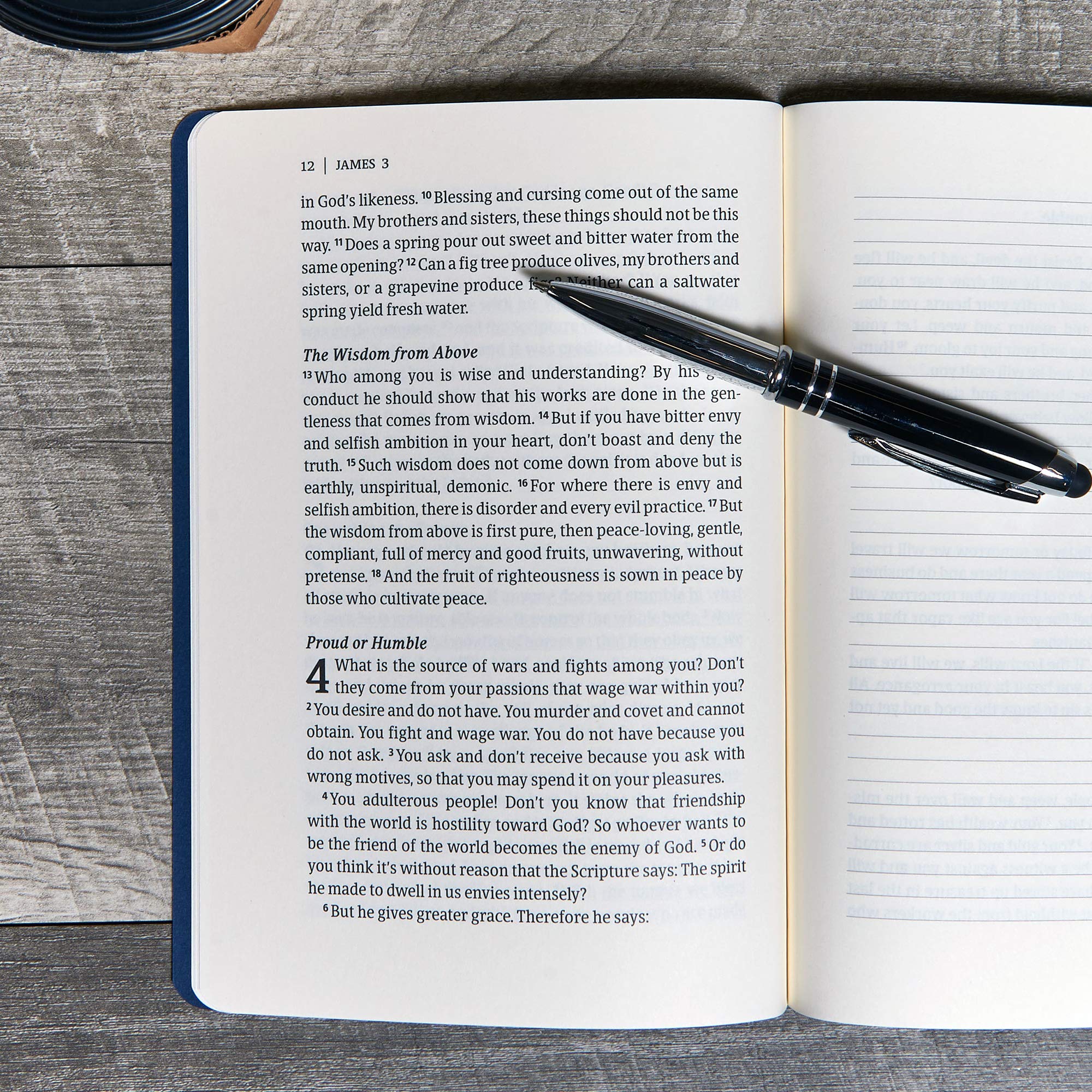 CSB Scripture Notebook, James: Read. Reflect. Respond.,Used