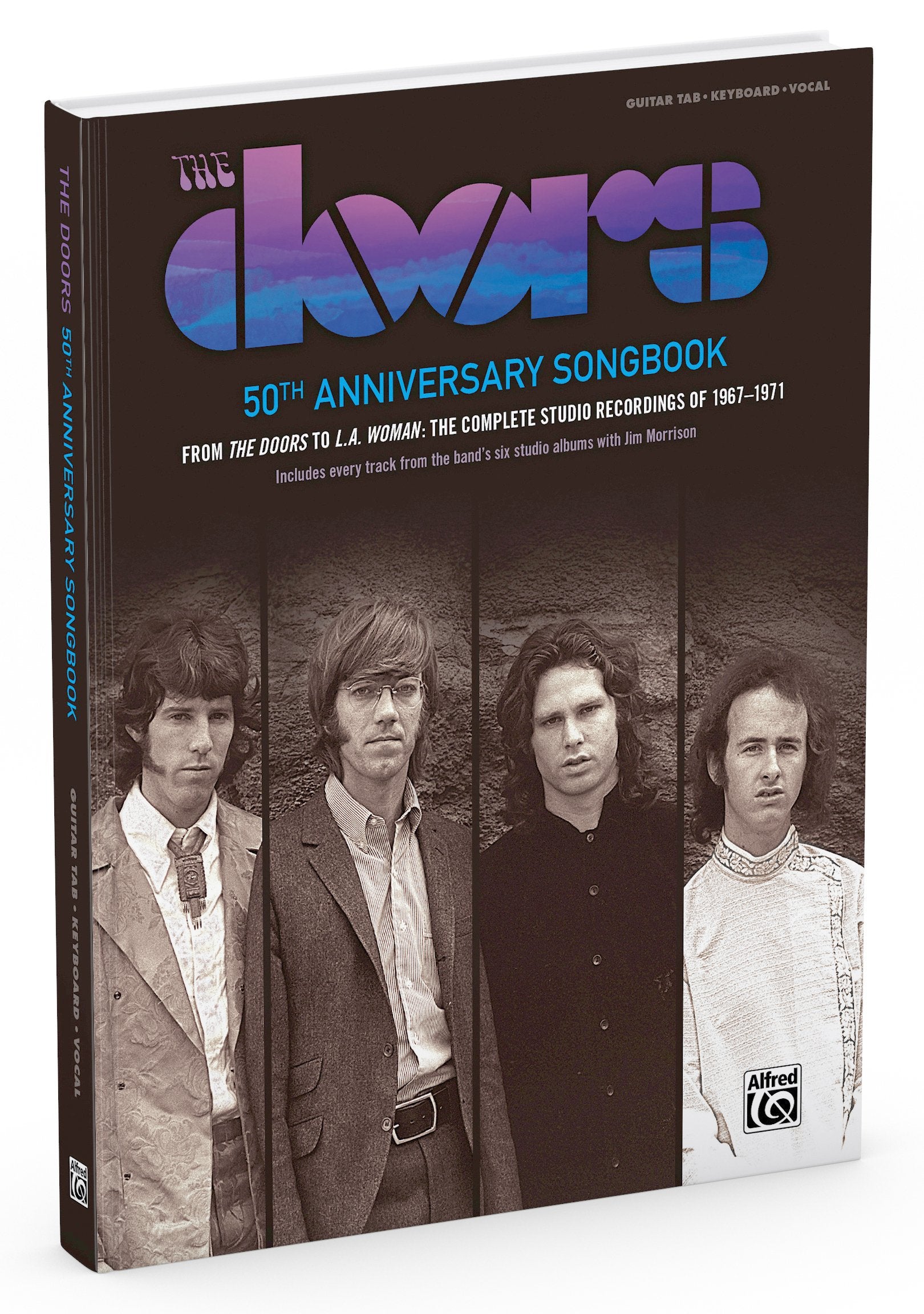 The Doors  50th Anniversary Songbook: 62 Songs from The Doors  L.A. Woman (Guitar Songbook Edition), Hardcover Book,Used