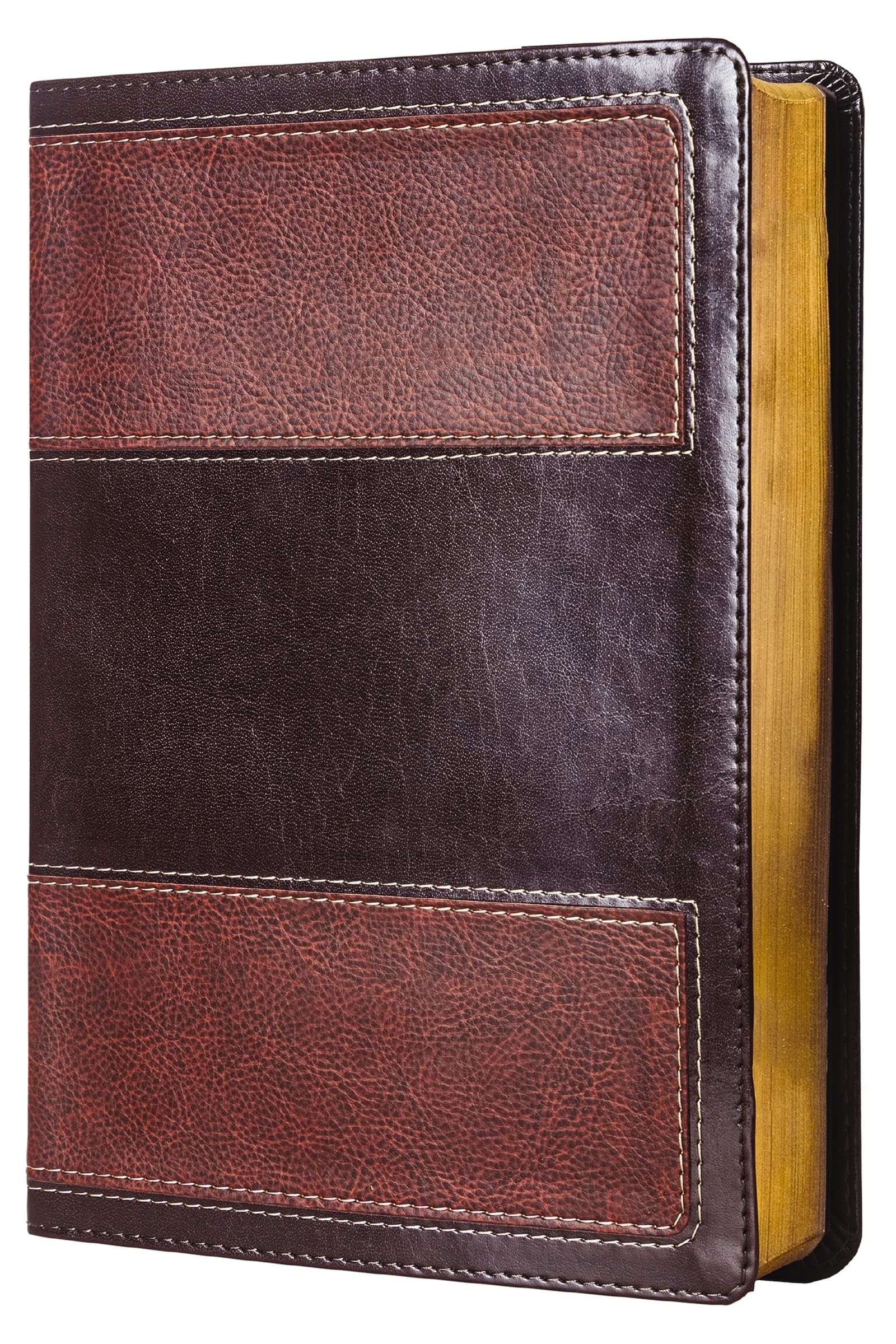 RVR60, Biblia de Estudio de la vida plena, Leathersoft Italian Duotone, Caf (Spanish Edition),Used