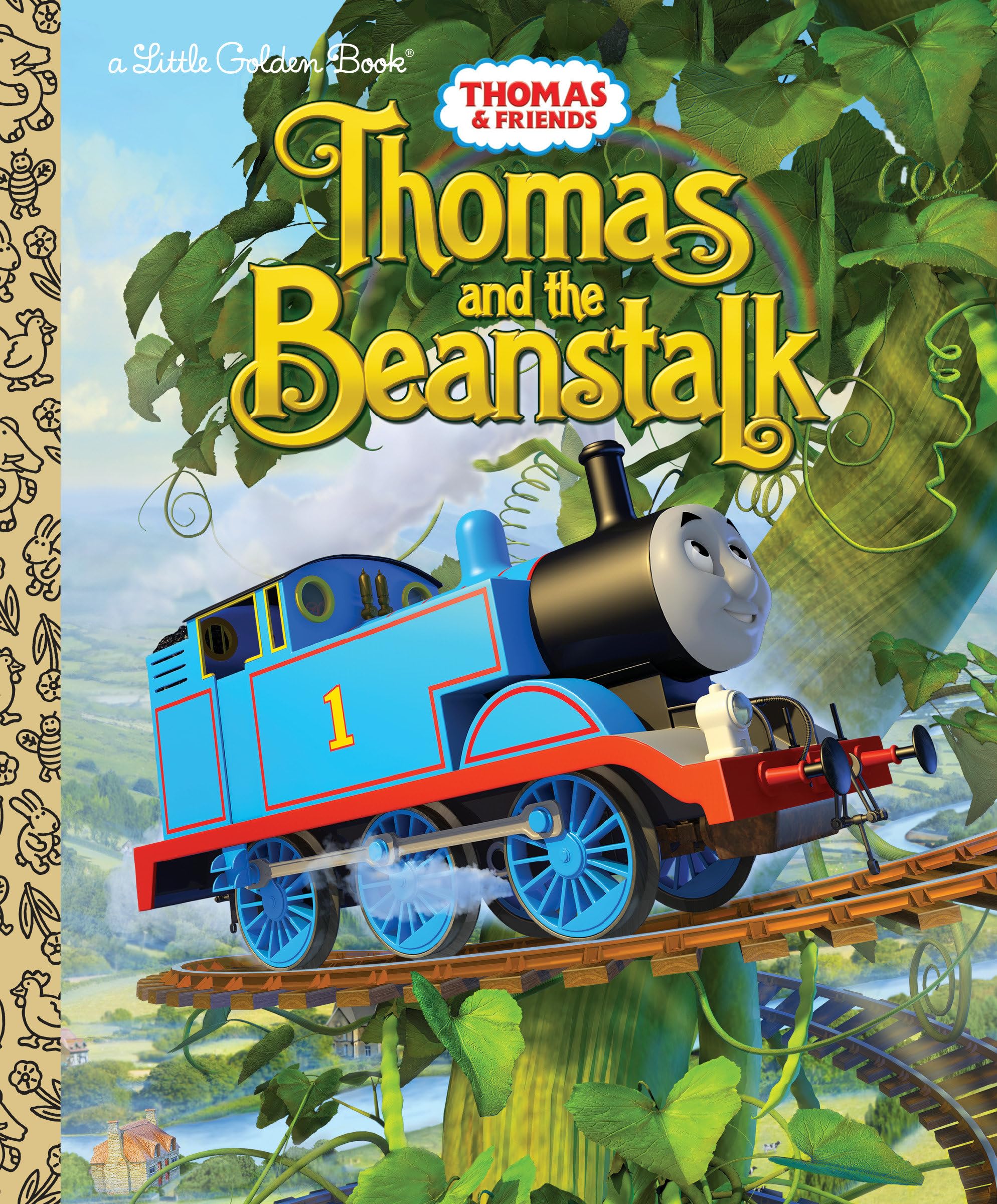 Thomas and the Beanstalk (Thomas & Friends) (Little Golden Book),Used