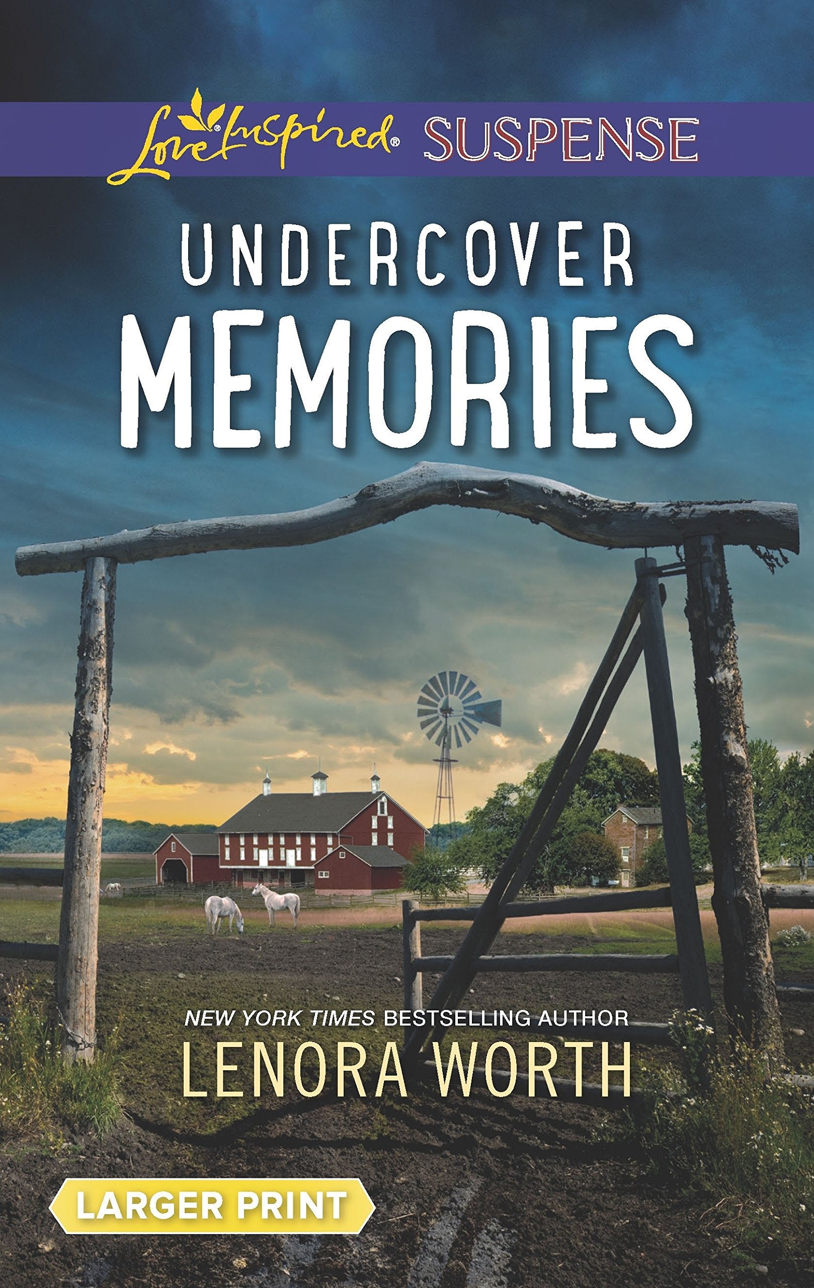 Undercover Memories (Love Inspired Suspense),Used