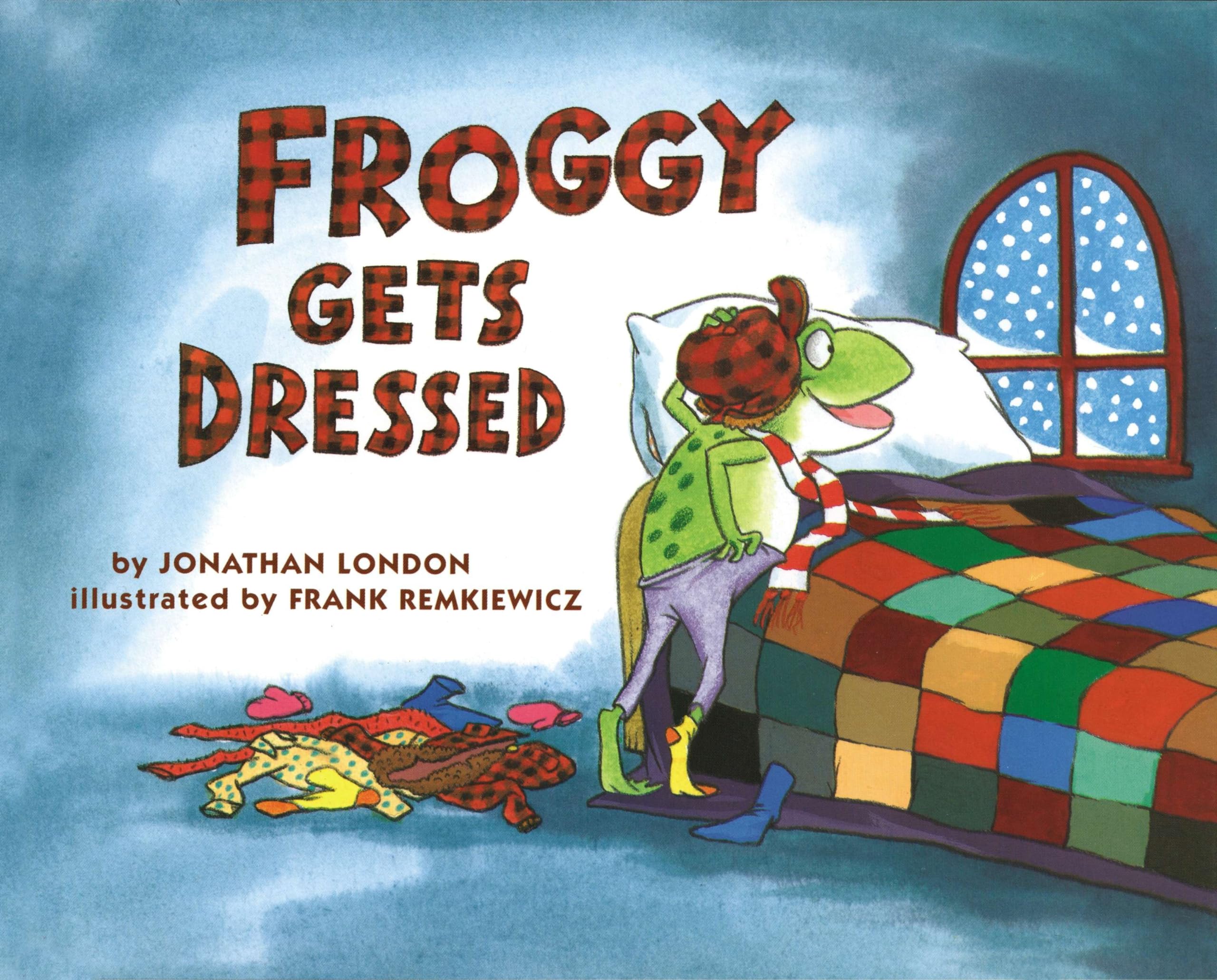 Froggy Gets Dressed Board Book,Used