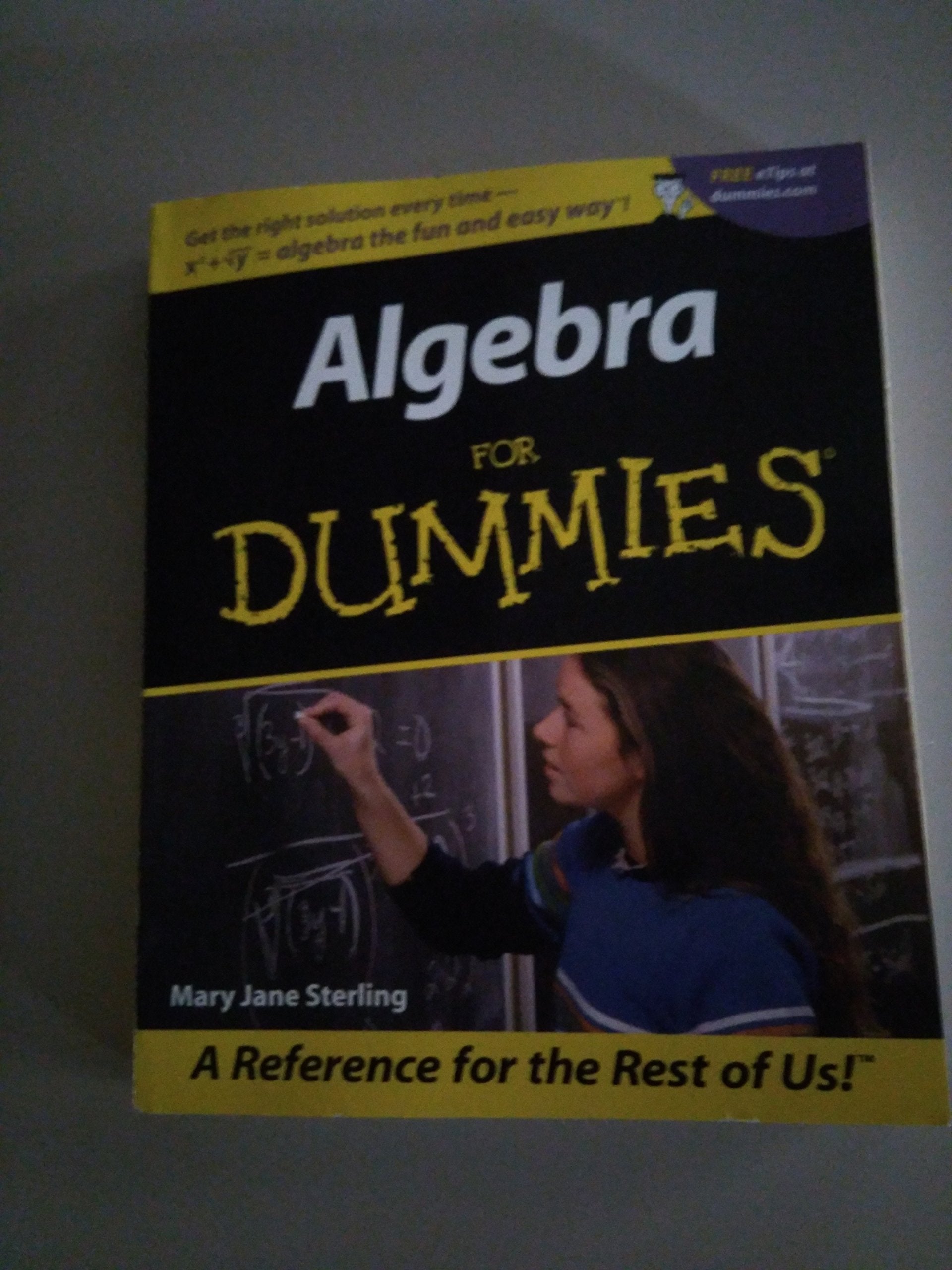 Algebra For Dummies,New