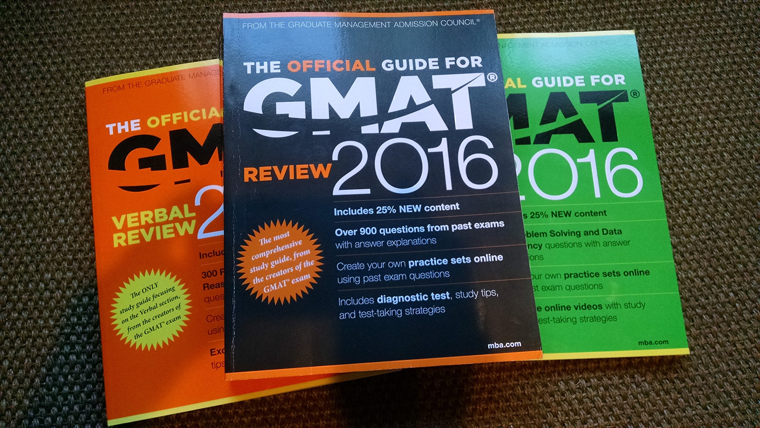 GMAT 2016 Official Guide Bundle,Used
