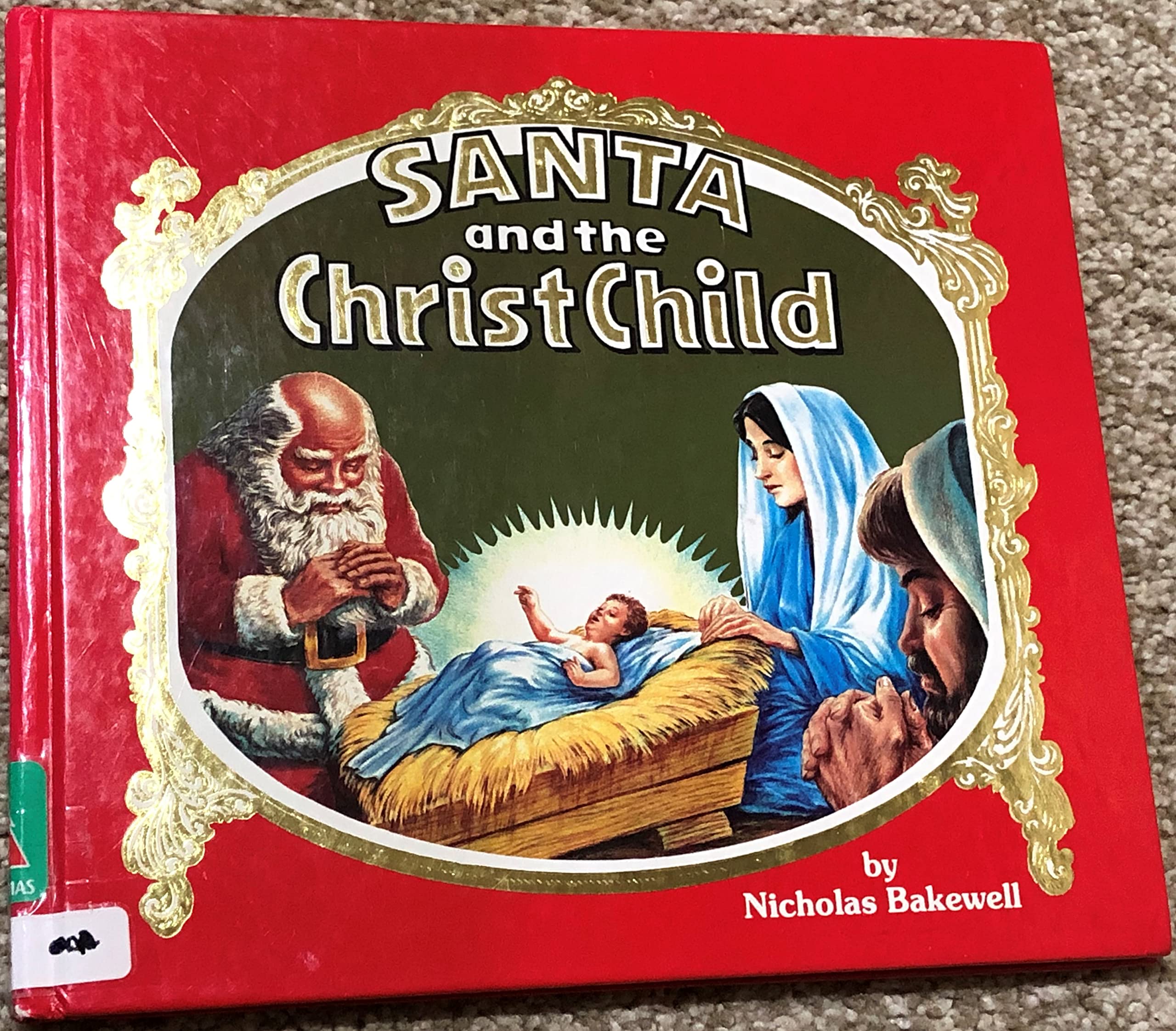 Santa and the Christ Child,Used