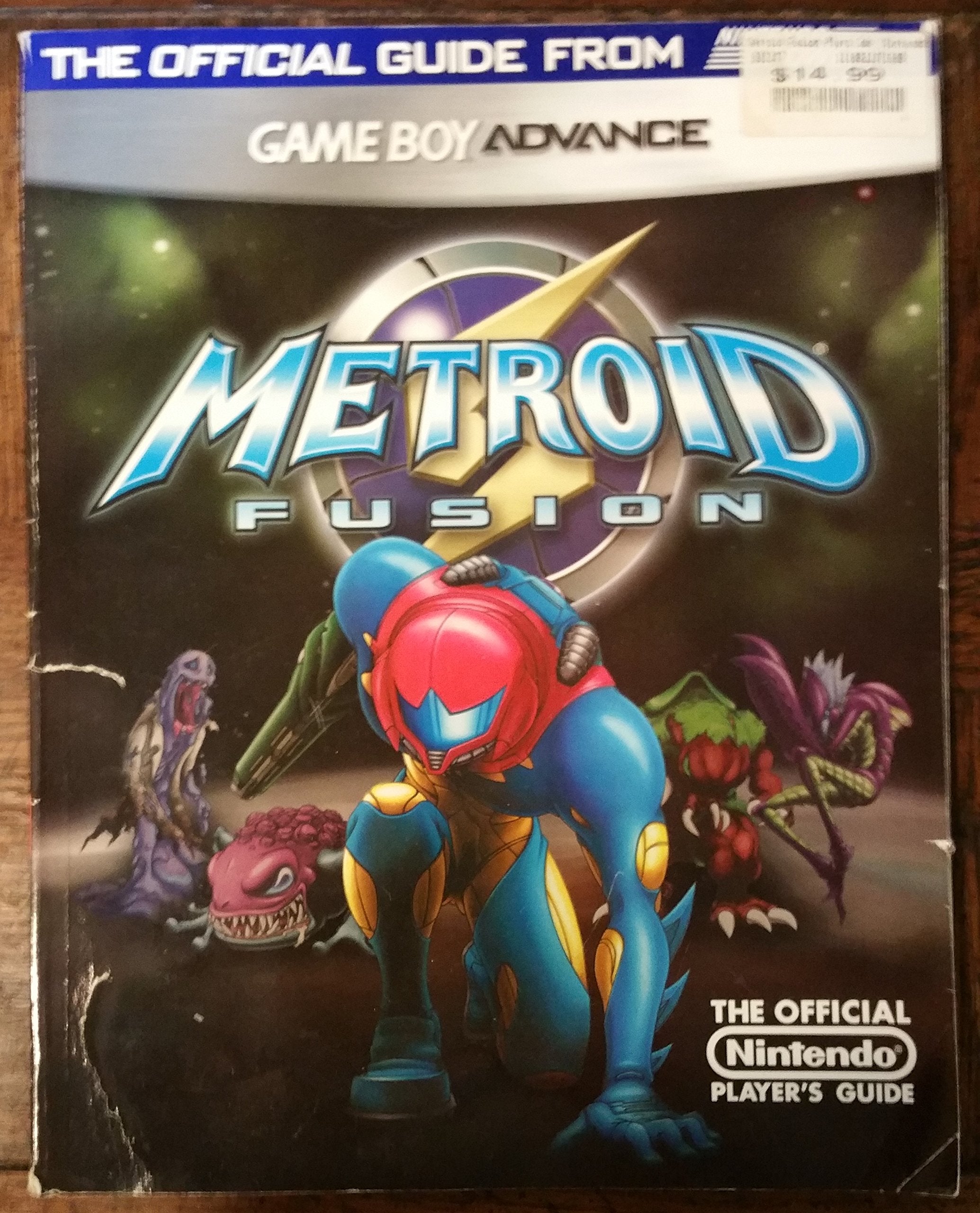 Metroid Fusion Official Player's Guide,Used