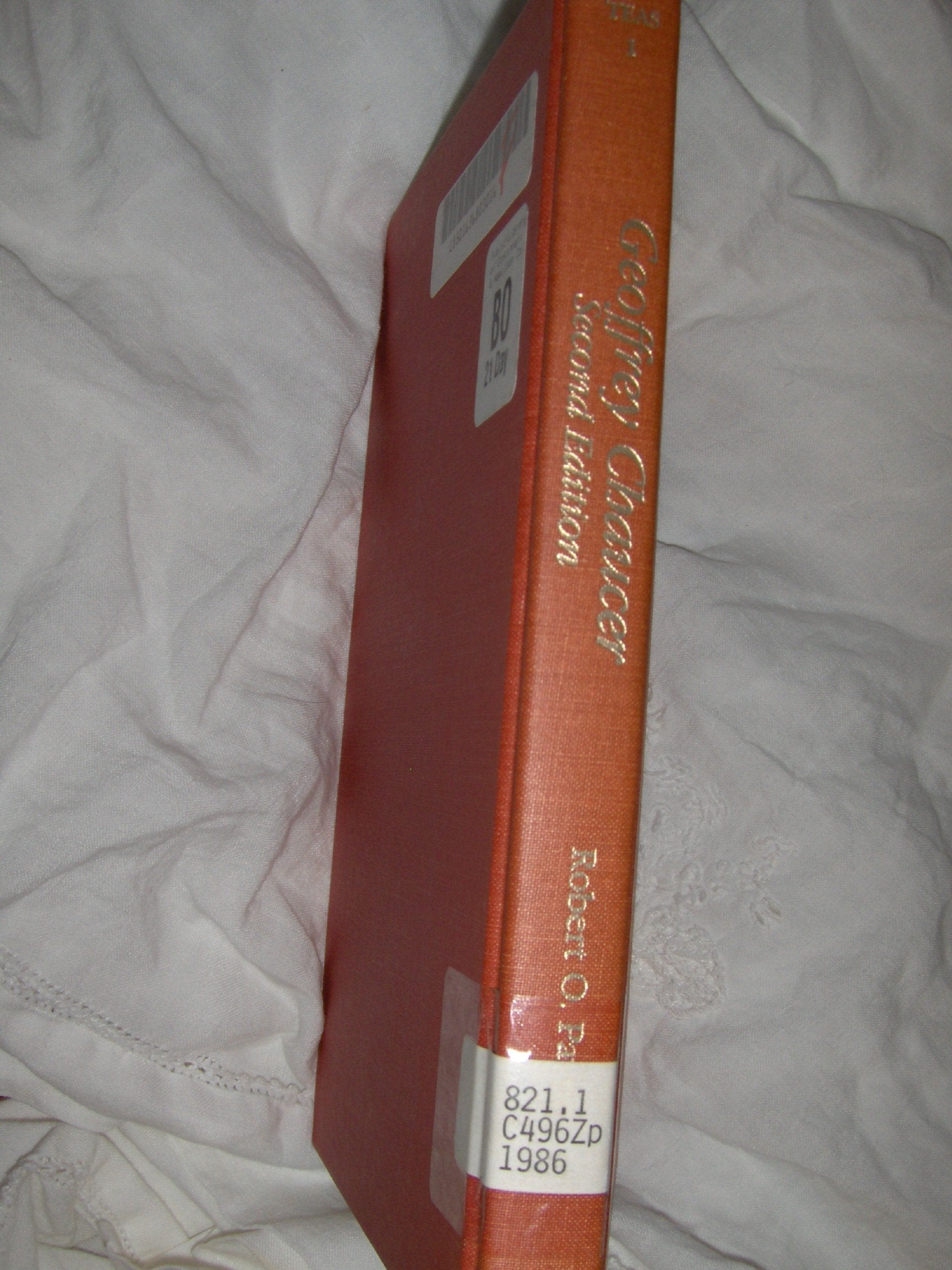 Geoffrey Chaucer, 2nd Edition (English Authors Series),New