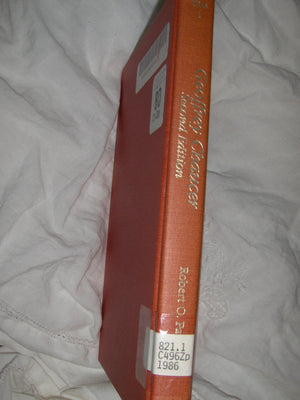 Geoffrey Chaucer, 2nd Edition (English Authors Series),Used