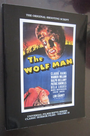 The Wolf Man (Universal Filmscript Series) (Universal Filmscripts Series Classic Horror Films, Vol 12),Used