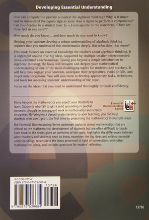 Developing Essential Understanding of Algebraic Thinking for Teaching Mathematics in Grades 35,Used