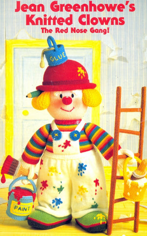 Jean Greenhowe'S Knitted Clowns : The Red Nose Gang!