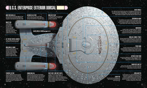 On Board the U.S.S. Enterprise: Be Transported to the Final Frontier With a Breathtaking 3D Tour (Star Trek The Next Generation),Used