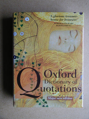 Oxford Dictionary of Quotations
