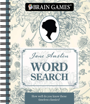 Brain Games  Jane Austen Word Search: How Well Do You Know These Timeless Classics? (Volume 1)