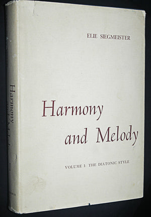 Harmony And Melody: Diatonic Style,New