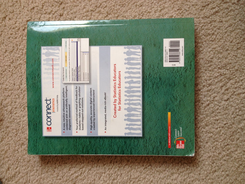 Elementary Statistics: A Step By Step Approacha Brief Version, 6Th Edition (With Data Cd),Used