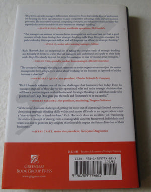 Deep Dive: The Proven Method for Building Strategy, Focusing Your Resources, and Taking Smart Action,Used