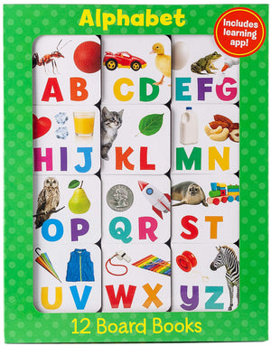 Alphabet (12 Book Set & Downloadable App!) (Early Learning),Used