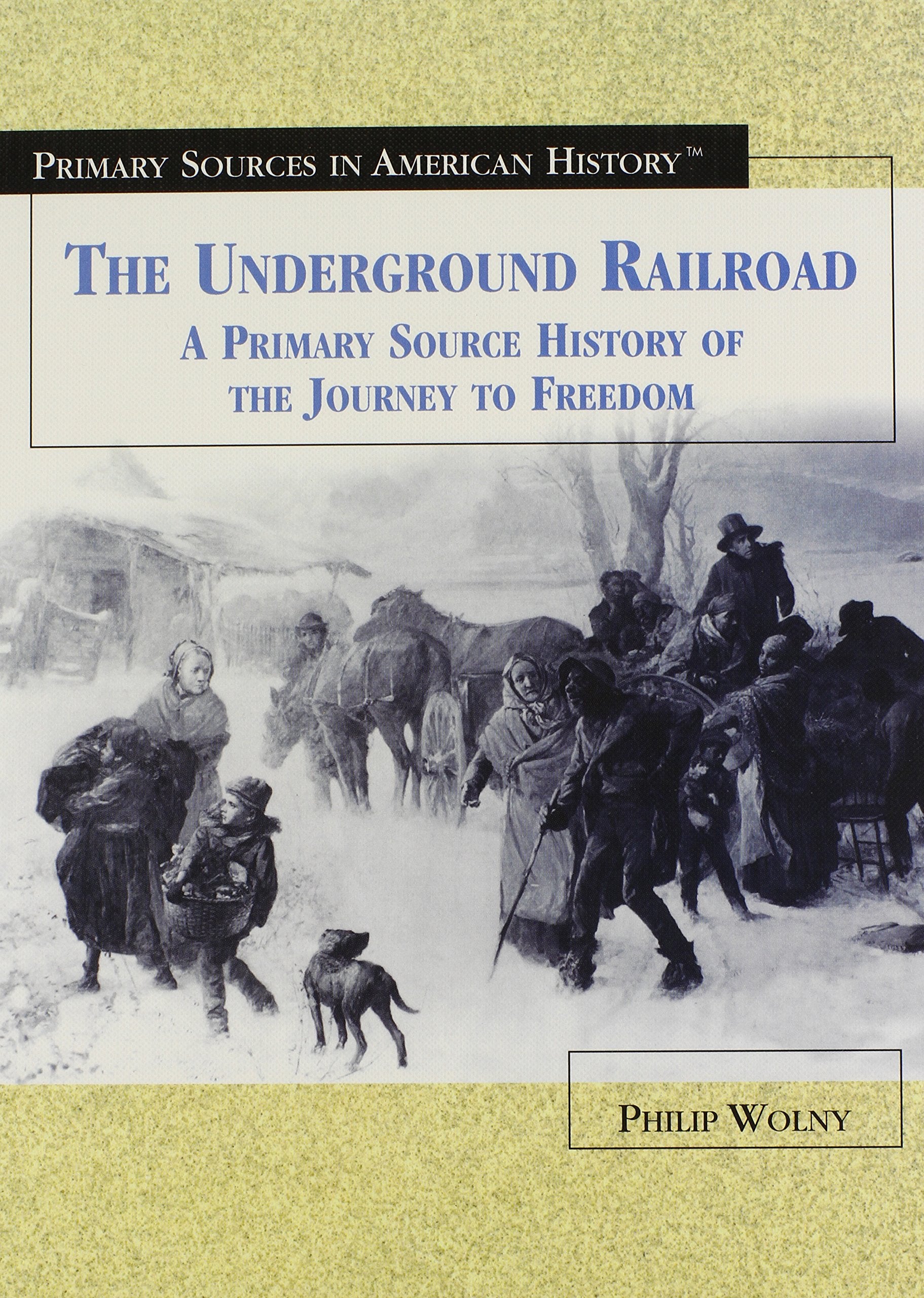 The Underground Railroad: A Primary Source History Of The Journey To Freedom (Primary Sources In American History),New